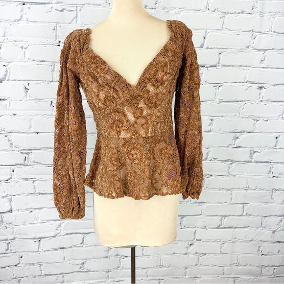 Tularosa Revolve Cameron Lace Off the Shoulder
Top Women’s Medium Camel Brown - Picture 2 of 13